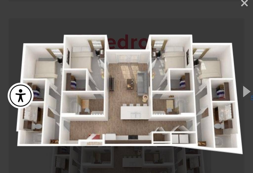 Campus Vue student apartment