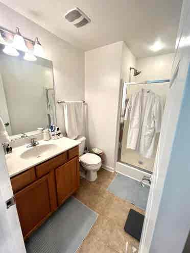 Room with private Bathroom