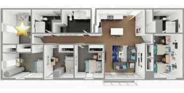 Apartment Room