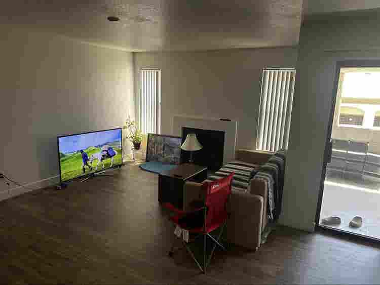 Private room with balcony