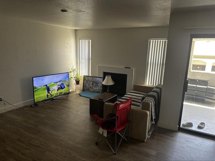 Private room with balcony