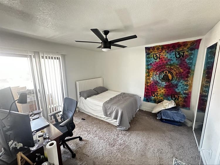 Private room with balcony