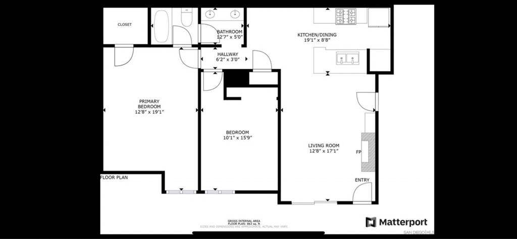 Spacious Primary Bedroom