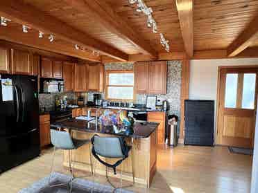 Mountain retreat, close to town
