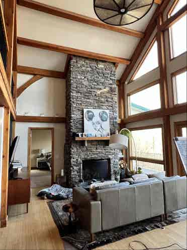 Mountain retreat, close to town