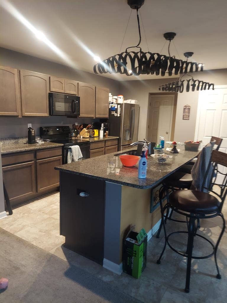 Bedroom in a nice new home....