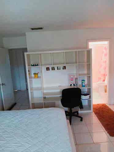 Furnished master bedroom for rent