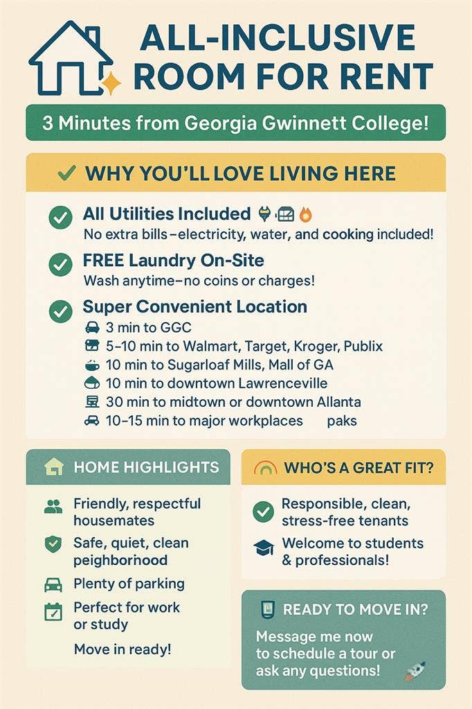 All-Inclusive Room for Rent