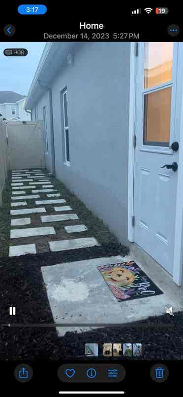 Studio private bathroom & entrance
