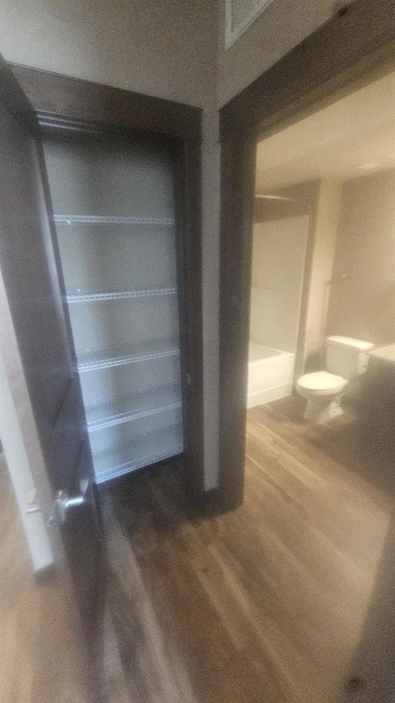 Bedroom and bathroom