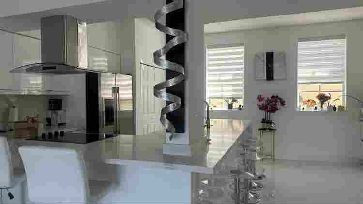 Modern Townhome with water views
