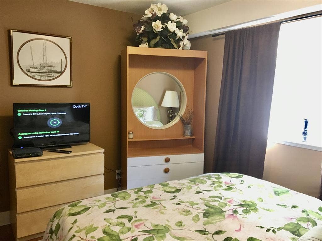 Two bedroom garden suite available