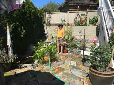 Two bedroom garden suite available