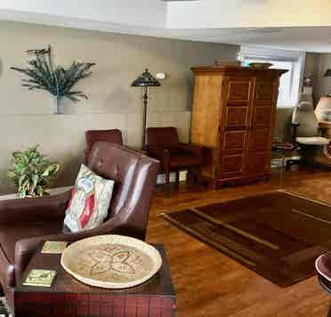 Two bedroom garden suite available