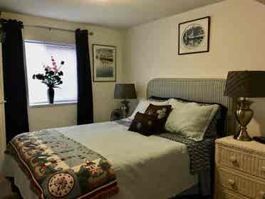 Two bedroom garden suite available