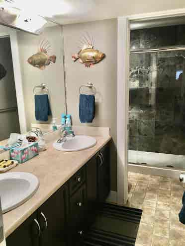 Two bedroom garden suite available