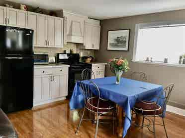 Two bedroom garden suite available
