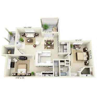 bath available in apt