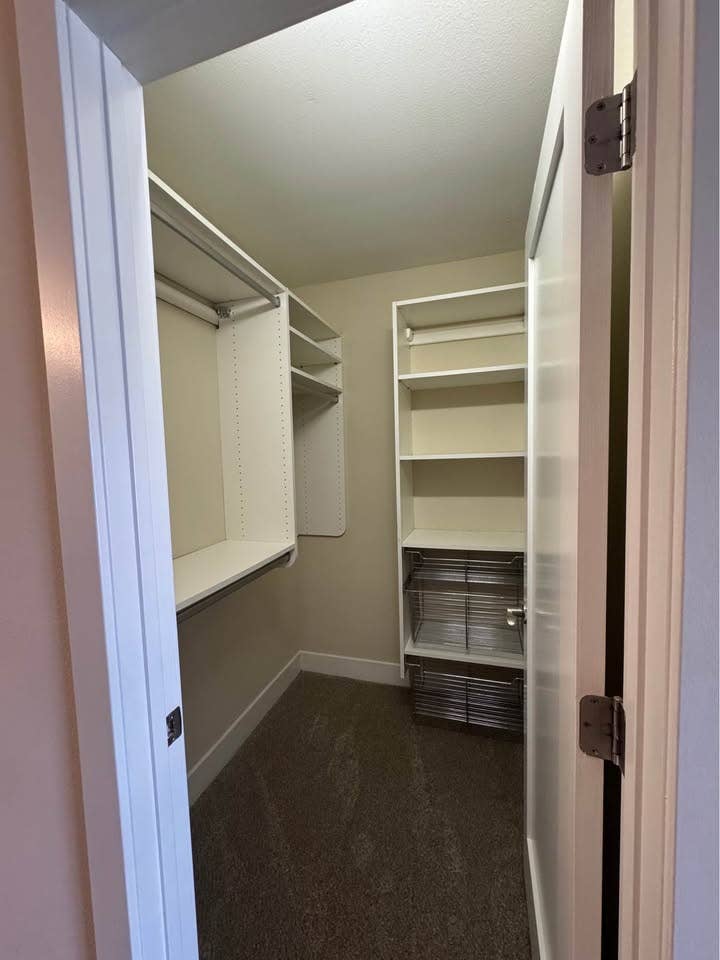 Master bedroom and prvt bath