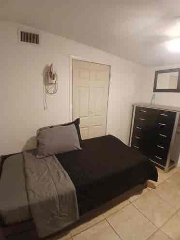 Small half bath bedroom