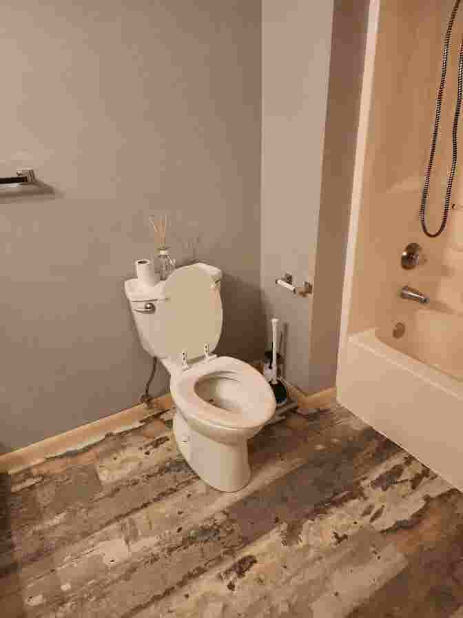 Bedroom with ensuite bathroom