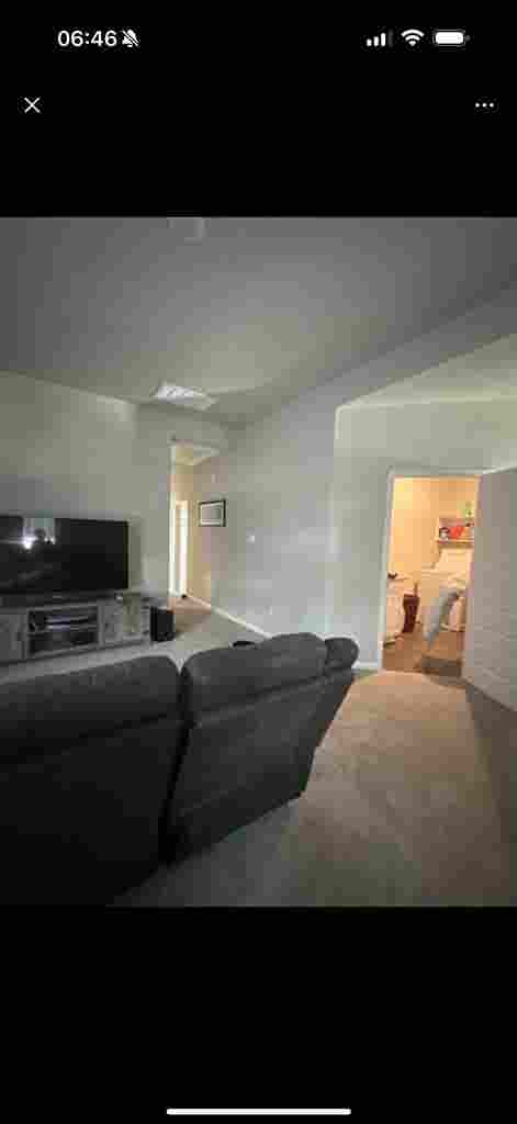 Upstairs living area