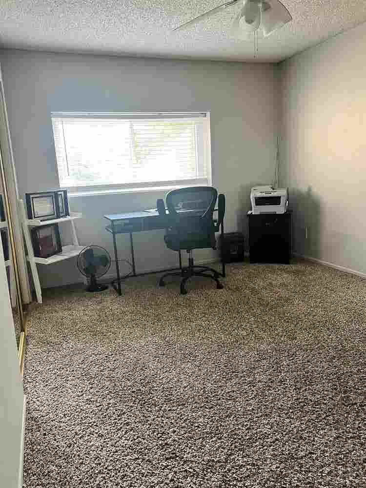 Room with restroom