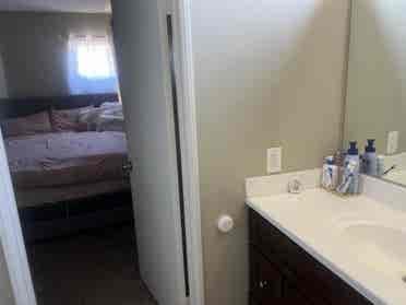 1 bedroom with private bathroom