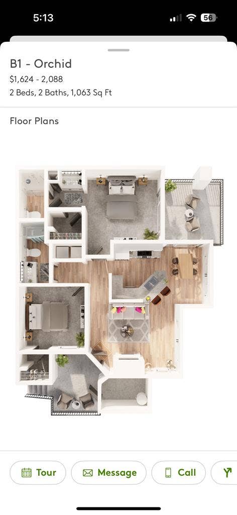 Private room and bathroom