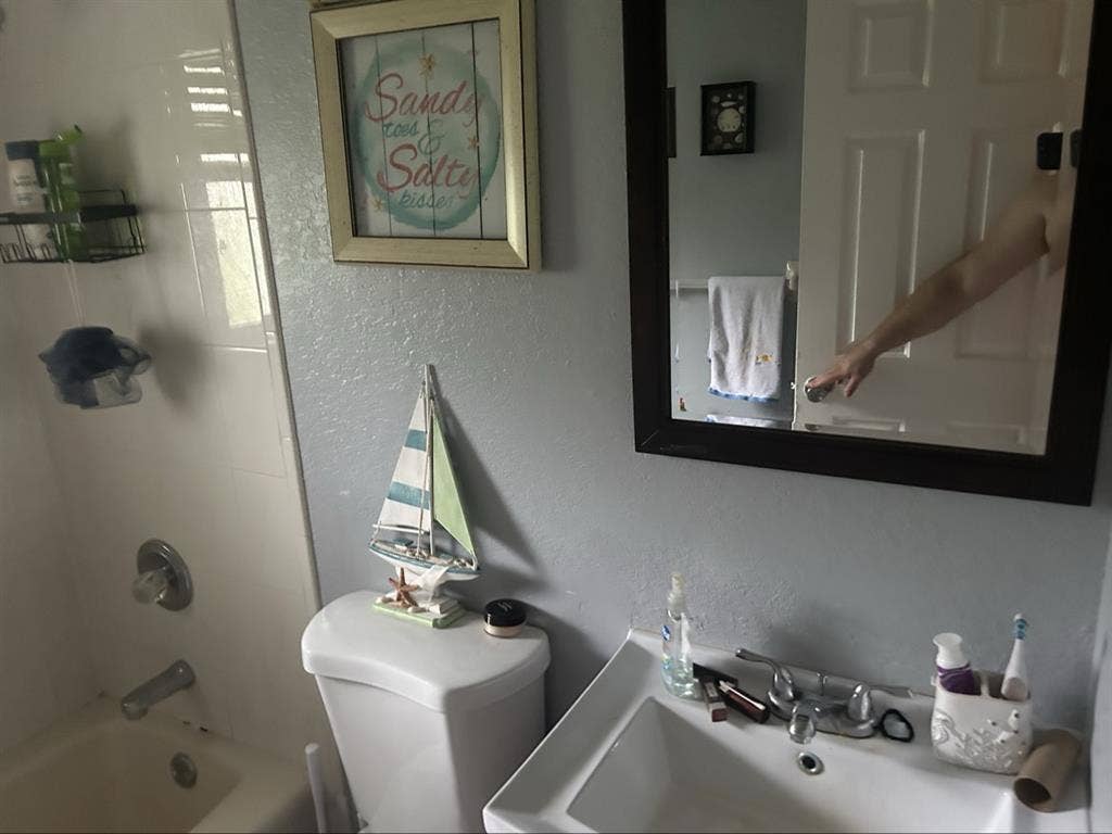 Spare bedroom for rent.