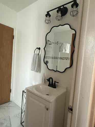 Private room with private bathroom