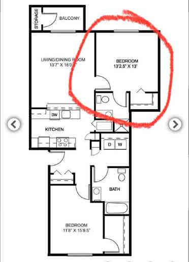 One room available, Elkhorn