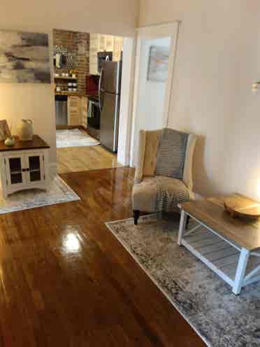 room w/ private porch and utilities