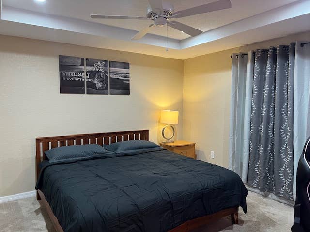 Fully Furnished Master Bedroom!