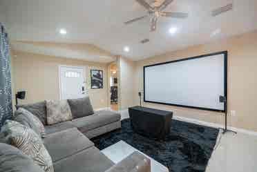 Fully Furnished Master Bedroom!