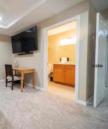 Fully Furnished Master Bedroom!