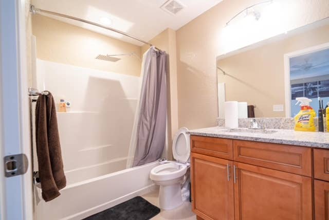 Fully Furnished Master Bedroom!
