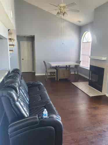 Spacious room available