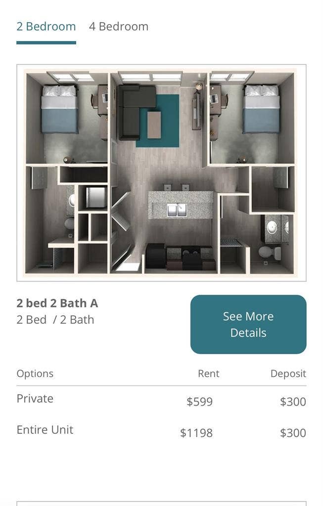 Apartment at The Annex ISU