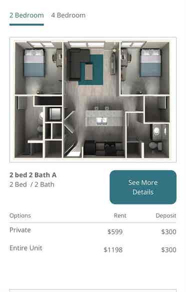 Apartment at The Annex ISU
