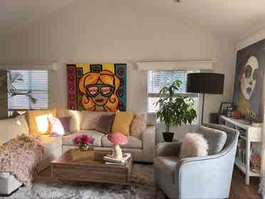 Large furnished bedroom available
