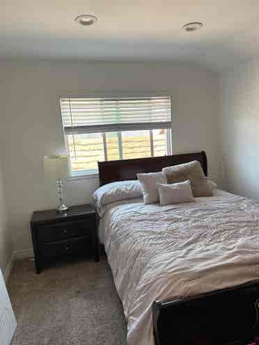 Large furnished bedroom available