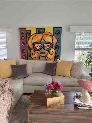 Large furnished bedroom available