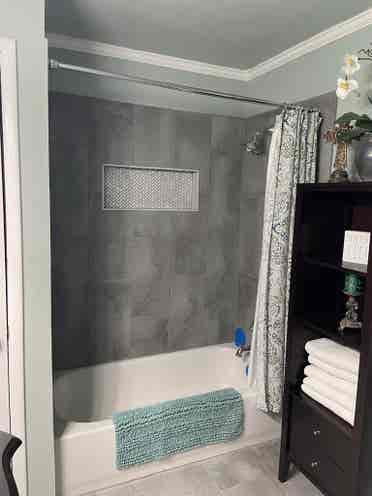 Private Bath with Living Area