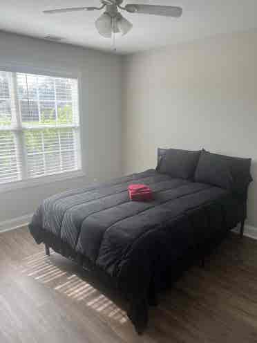 One bedroom: shared space