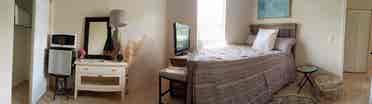 Furnished room for traveling pro