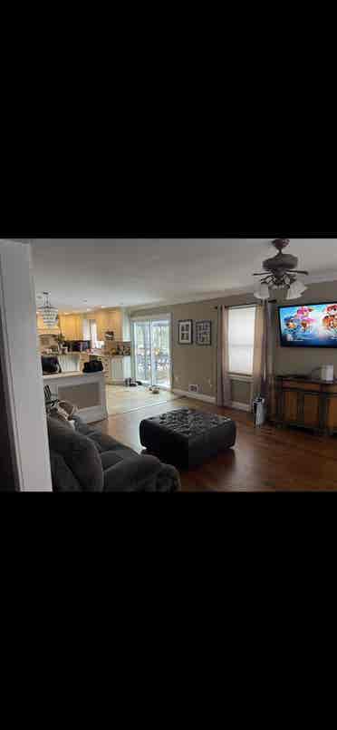 Large  room in private house.