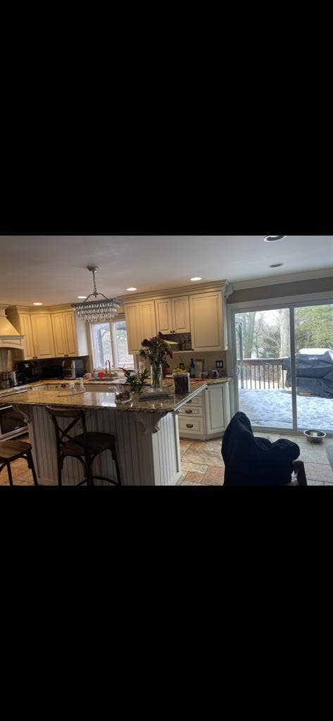 Large room in private house.