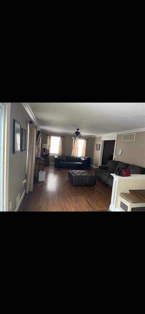 Large room in private house.