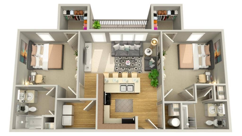 2 Rooms for Rent (August)